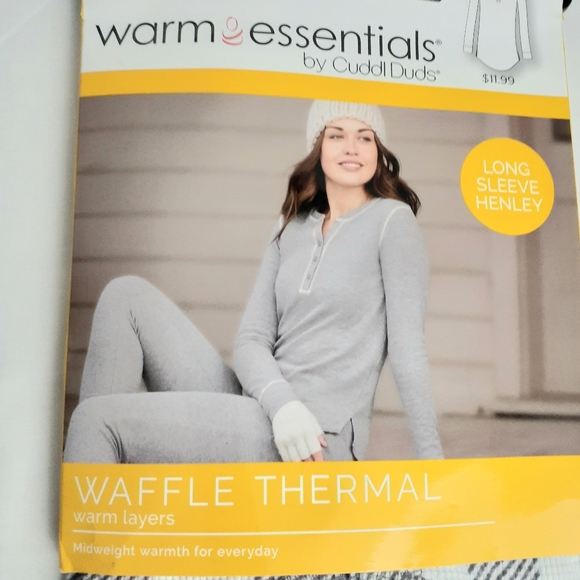 Cuddl Duds Tops Warm Essentials By Cuddl Duds Womens Thermal